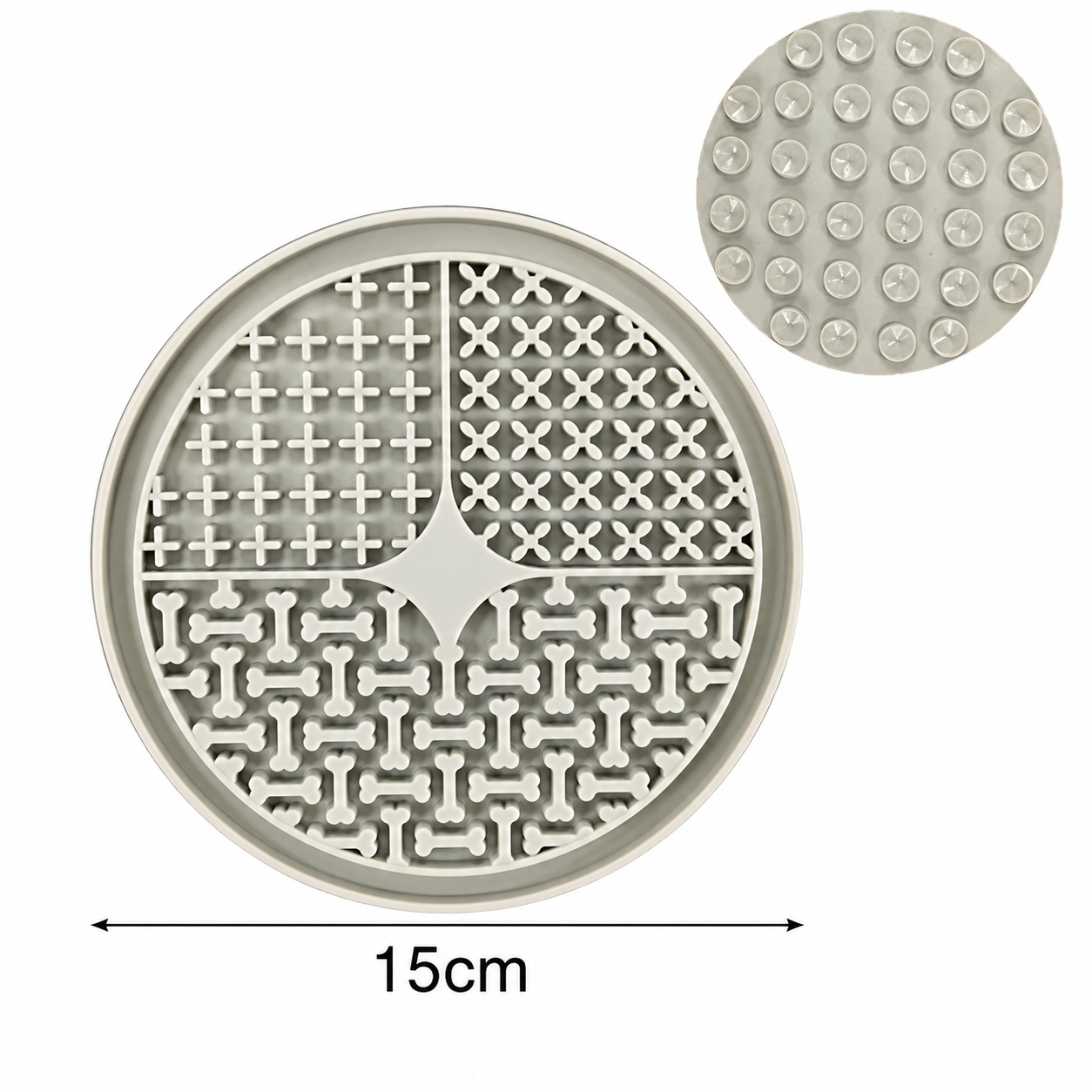 Slow Feeder Lick Mat for Dogs & Cats – Anti-Choking Silicone Pad