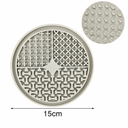 Slow Feeder Lick Mat for Dogs & Cats – Anti-Choking Silicone Pad