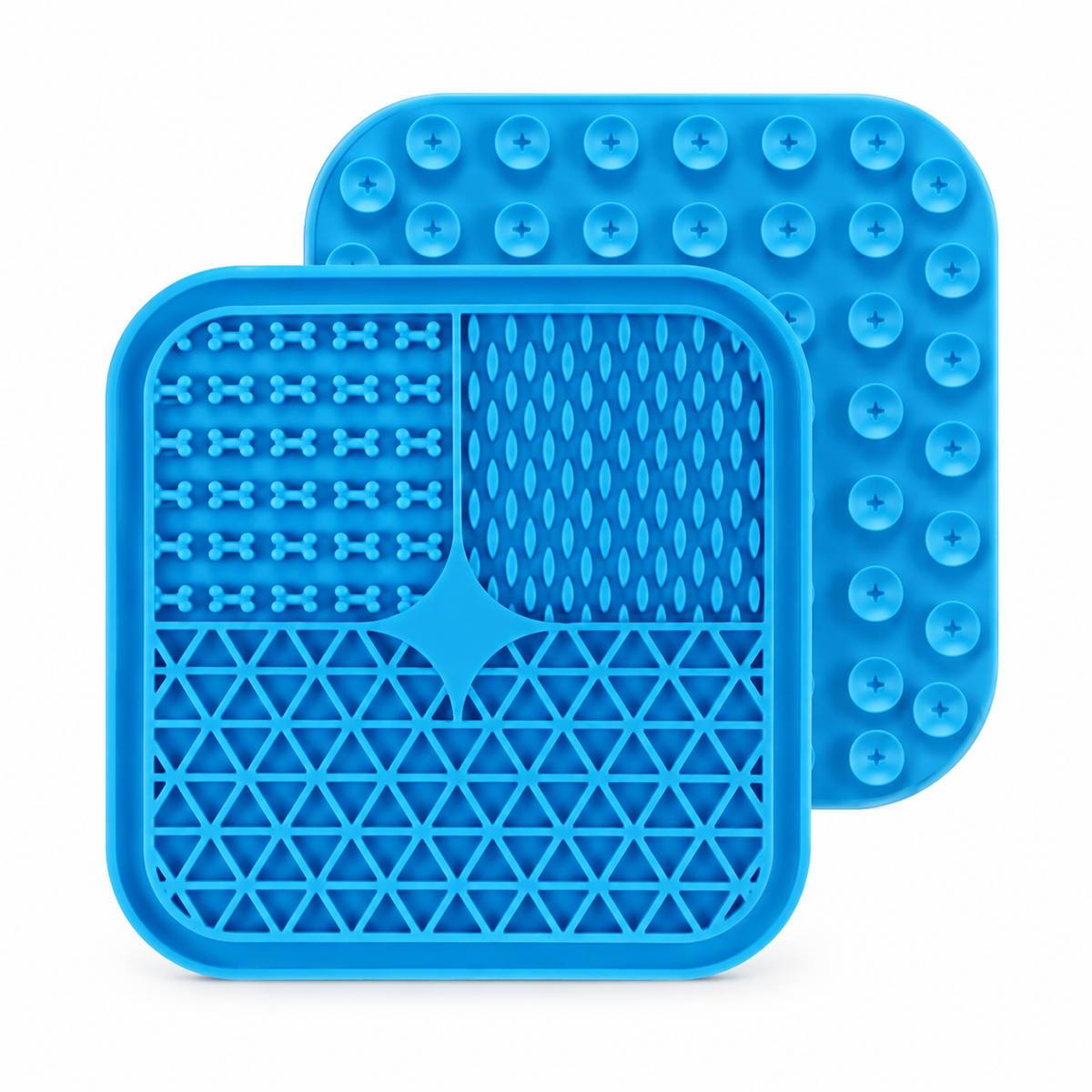 Slow Feeder Lick Mat for Dogs & Cats – Anti-Choking Silicone Pad